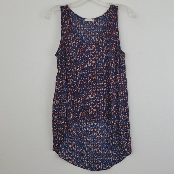 Soprano Tops - Soprano High Low Sleeveless Print Top S